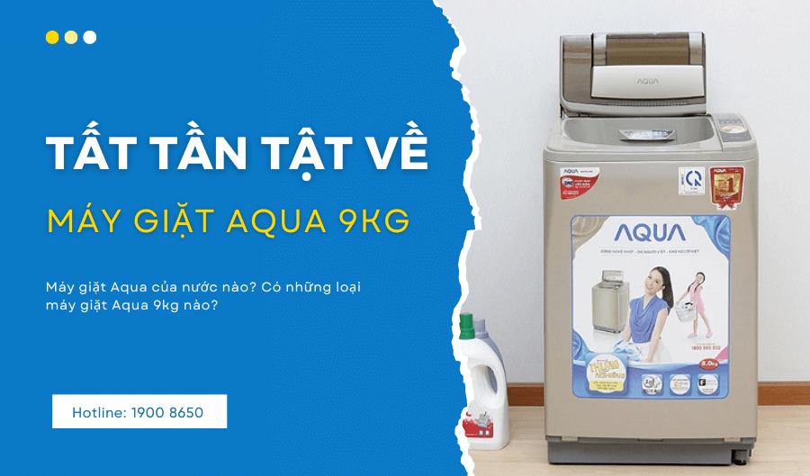 Máy giặt Aqua của nước nào?